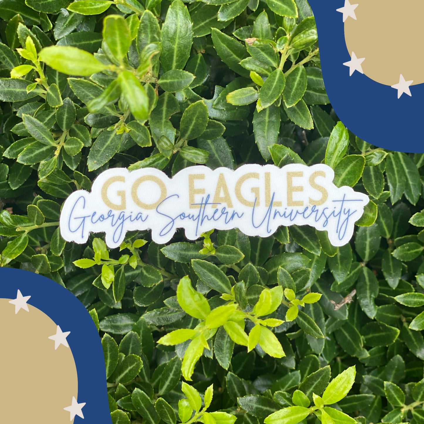 University Decals |Georgia Southern University |GATA|Car Decals | Water Bottle Decals |School Decals |College Decals |NCAA