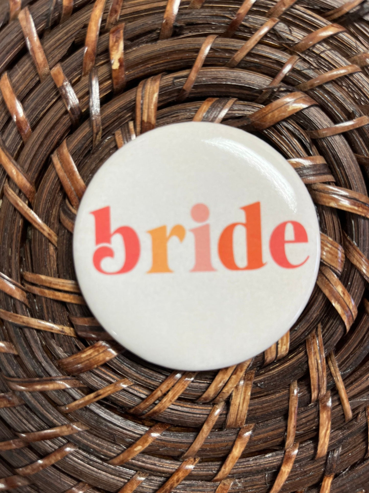 Brides Tribe Pin Bachelorette Party Flare Button Modern Bride Bridal Party Button Team Bride Gift for Bride Etsy Weddings Bridesmaid