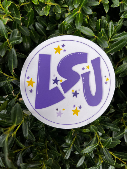 University Decals | Louisiana State|University of Alabama|Car Decals | Water Bottle Decals |School Decals |College Decals |NCAA